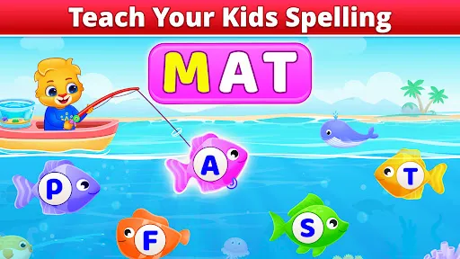 Gameplay screenshot 3 from Spelling & Phonics: Kids Games - Educational game